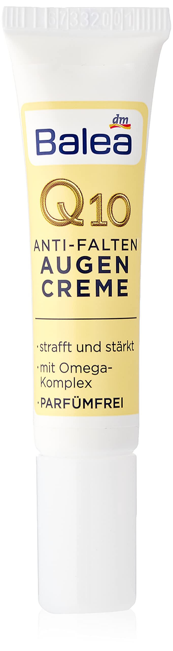 Anti-Wrinkle Eye Cream Q10 with Omega Complex - Perfume-free, PEG-free, Vegan, Not Tested on Animals - 15 ml